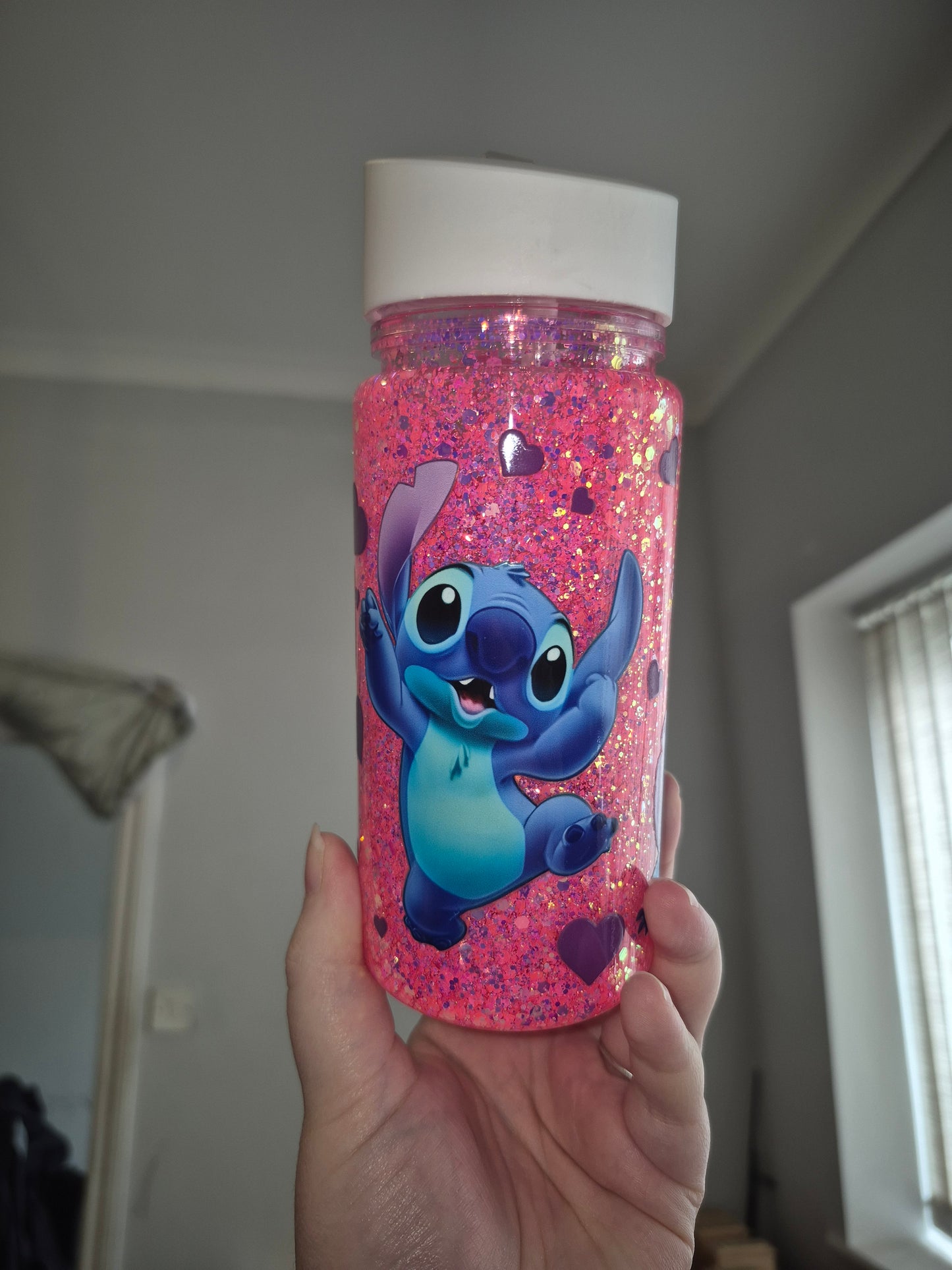 10oz Snowglobe Bottle